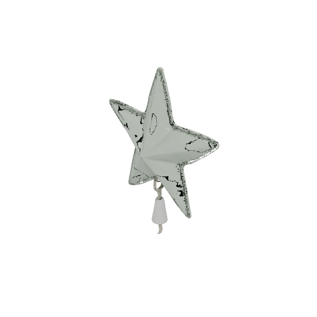 Pastel Cute Christmas Tree Topper Star