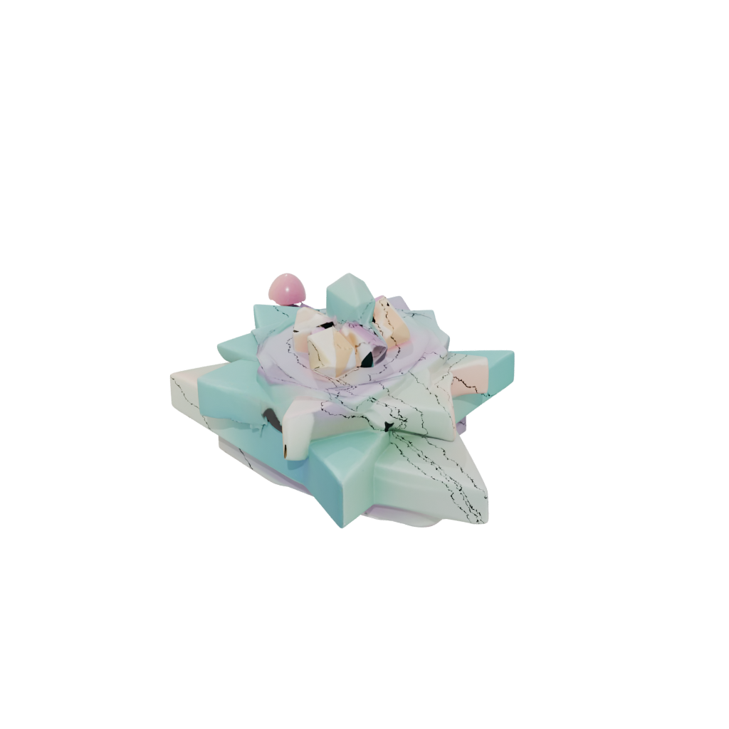 Pastel Cute Dreidel Spinner — seasonal 3D print model, STL
