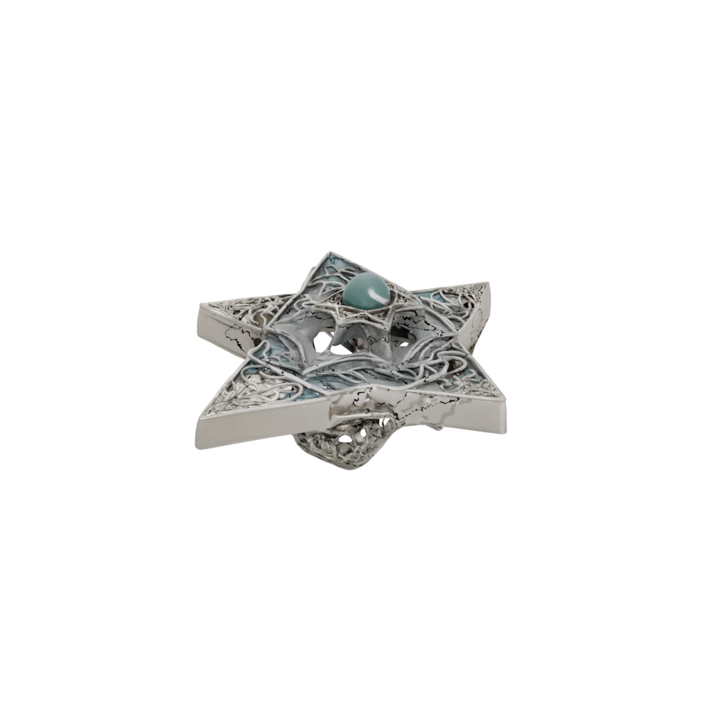 Pastel Ornate Dreidel Spinner — seasonal 3D print model, STL