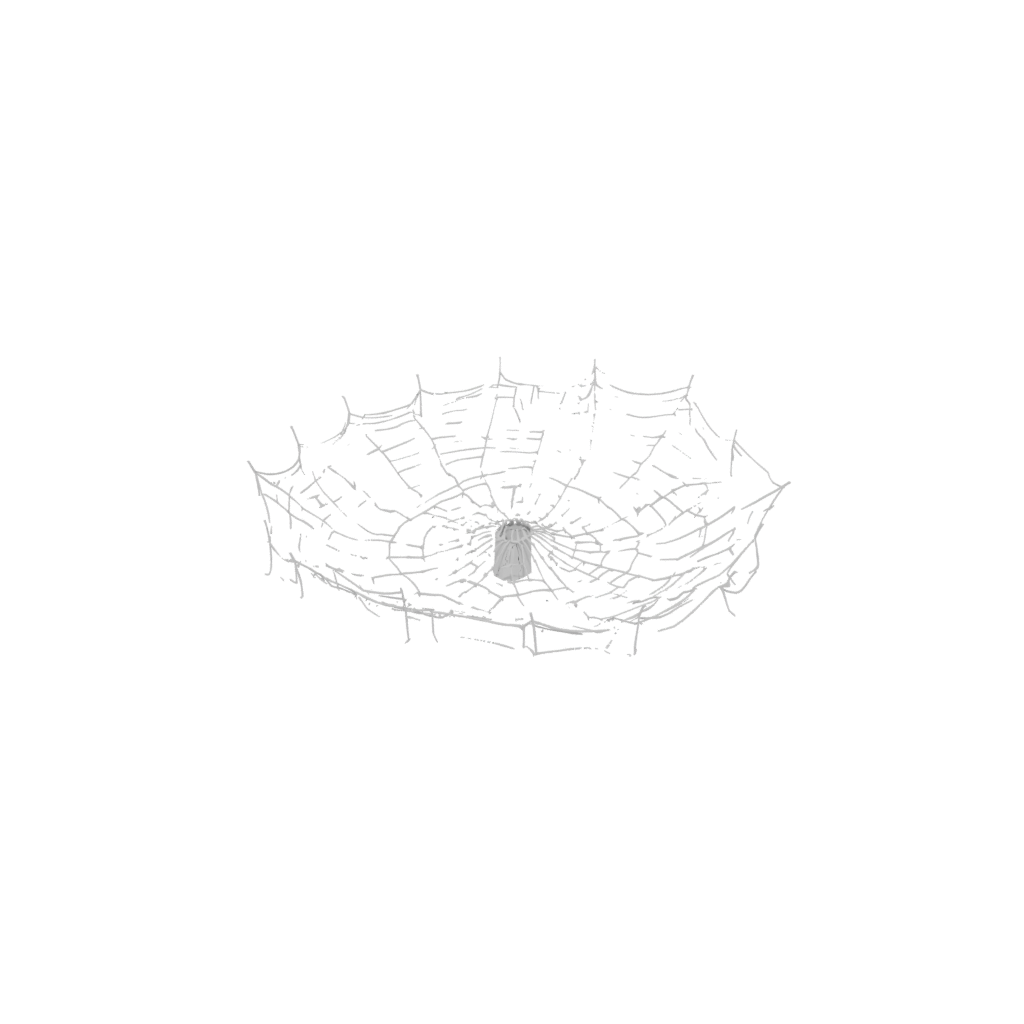 Pastel Ornate Spider Web Wall Hanging — seasonal 3D print model, STL