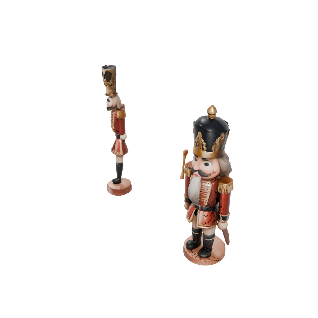 Rustic Nutcracker Soldier Original — seasonal 3D print model, STL
