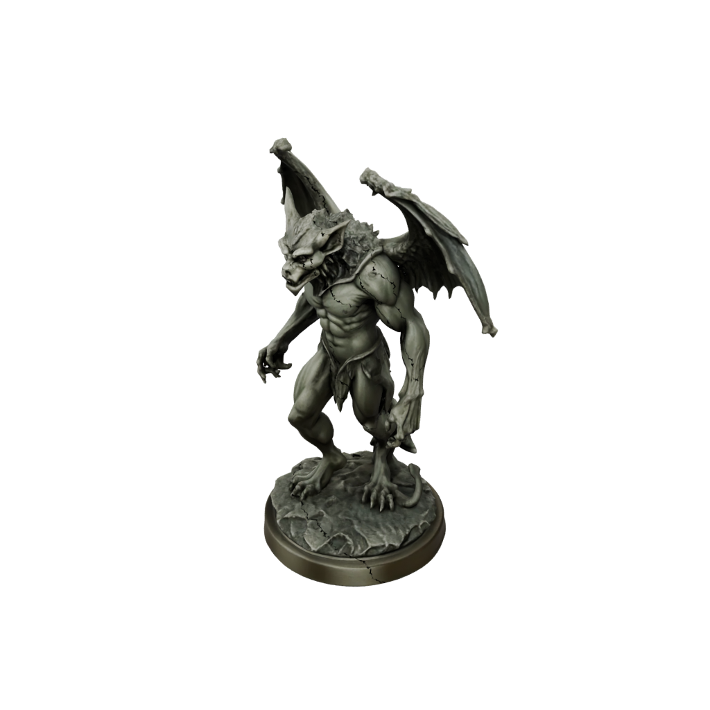 Bronze Gargoyle Sentinel