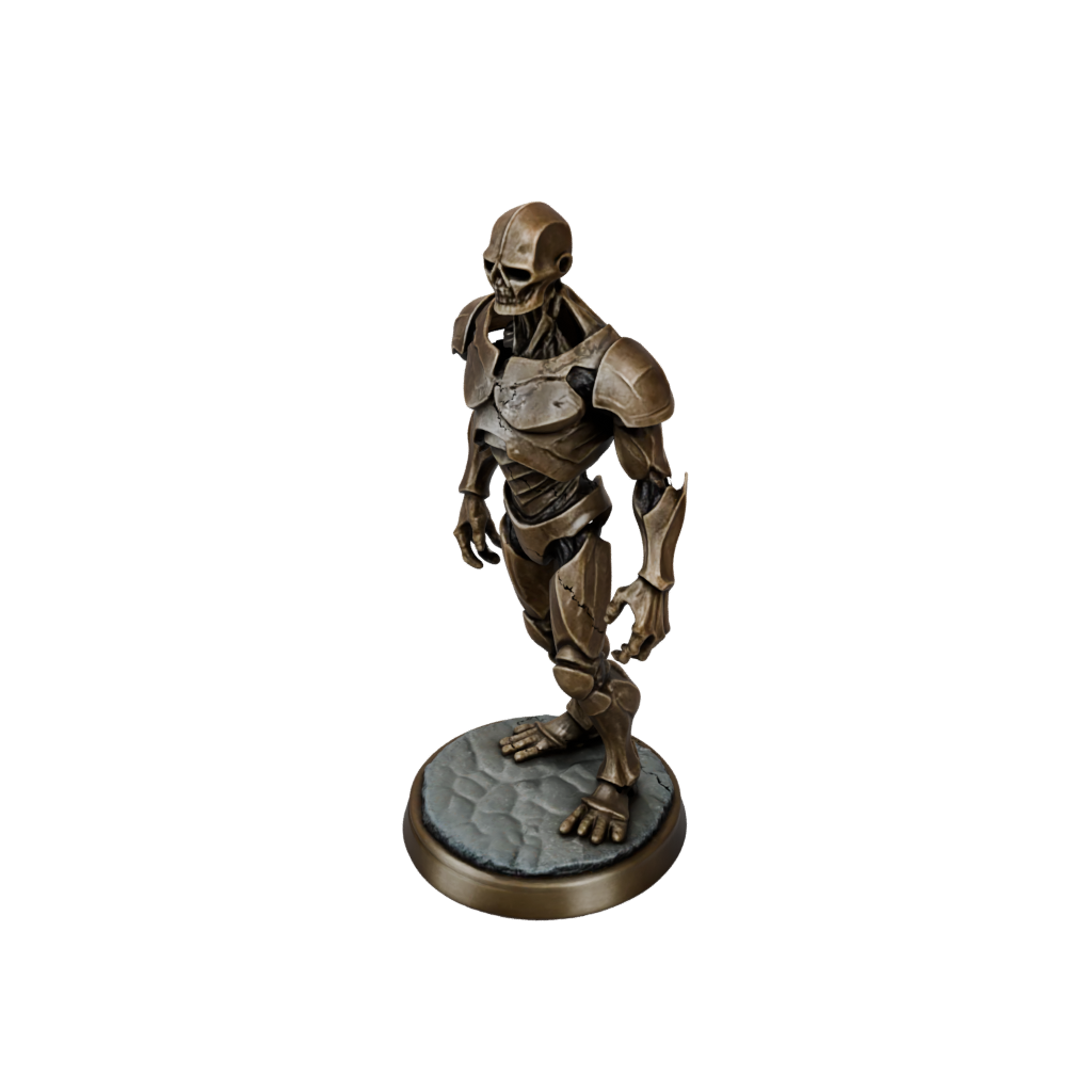 Bronze Iron Golem — tabletop minis 3D print model, STL
