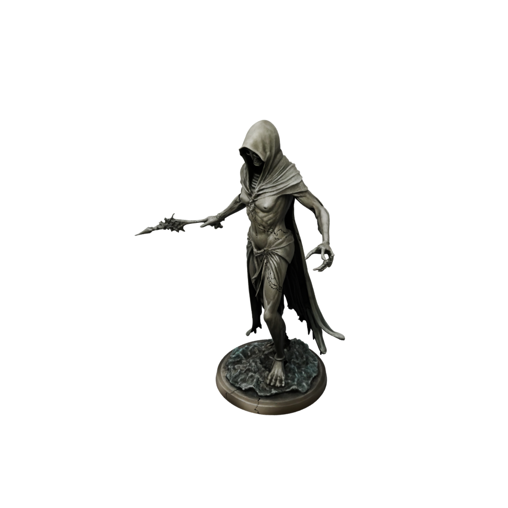 Bronze Wraith Specter — tabletop minis 3D print model, STL