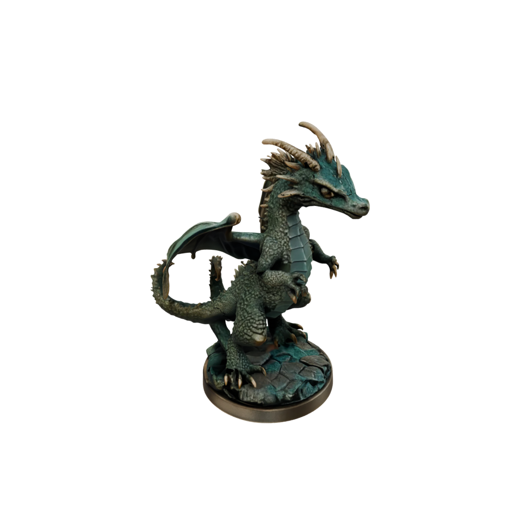 Bronze Young Dragon Wyrmling