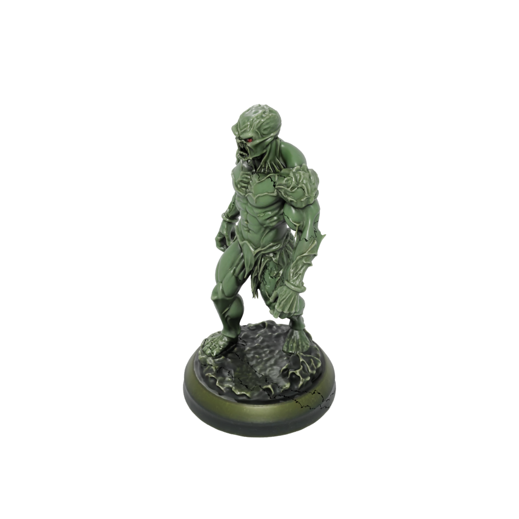 Bronze Gelatinous Cube Ooze — tabletop minis 3D print model, STL