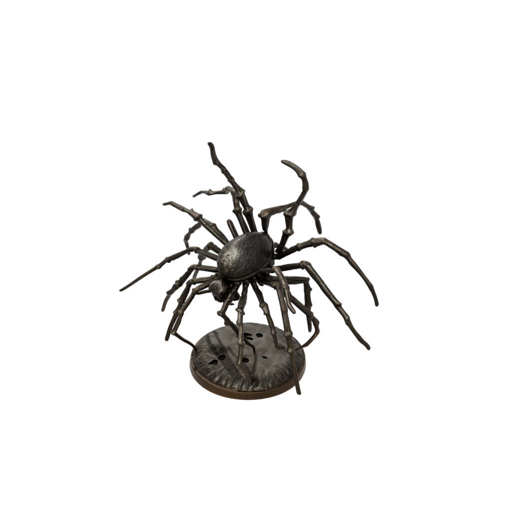 Bronze Giant Spider — tabletop minis 3D print model, STL