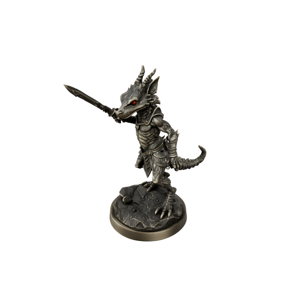 Bronze Kobold Trapsmith — tabletop minis 3D print model, STL