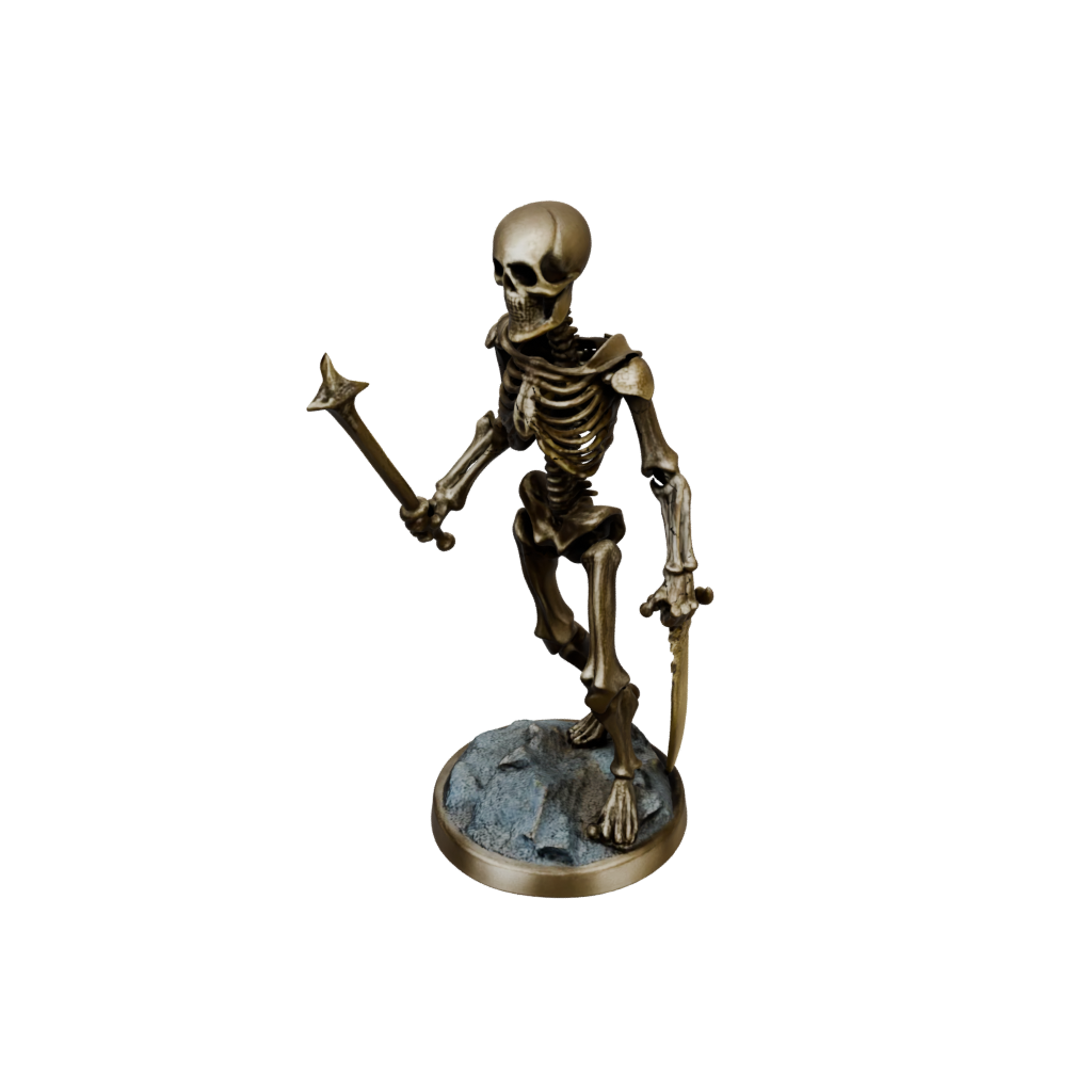 Bronze Skeleton Warrior