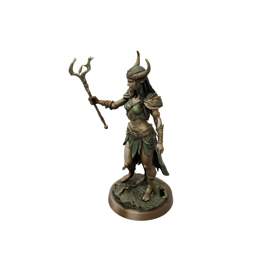 Bronze Wood-Elf Druid