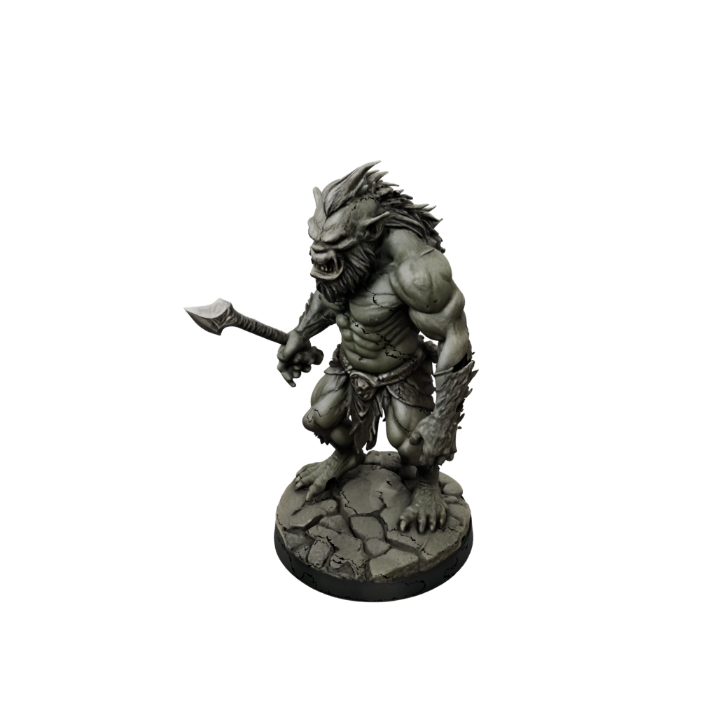Bronze Cave Troll