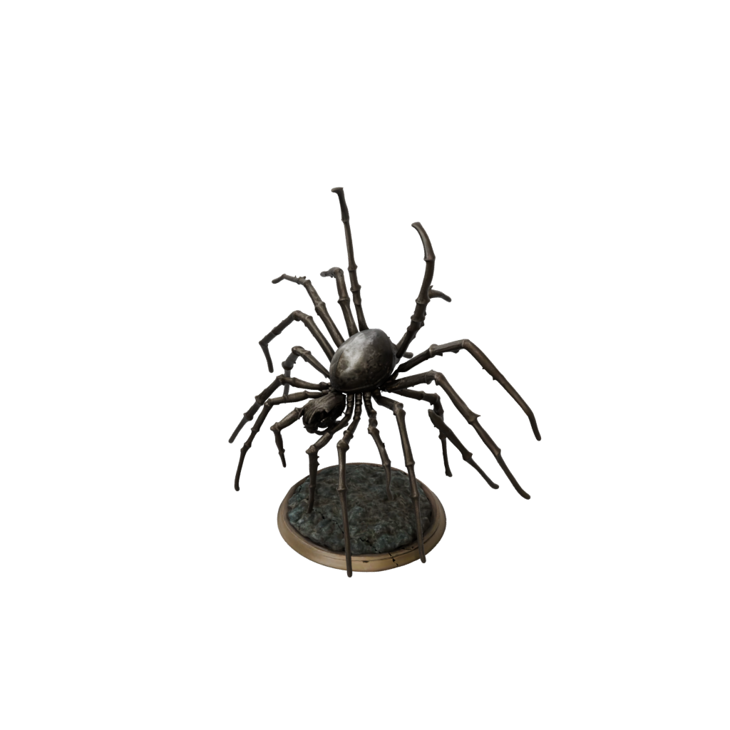 Bronze Giant Spider — tabletop minis 3D print model, STL