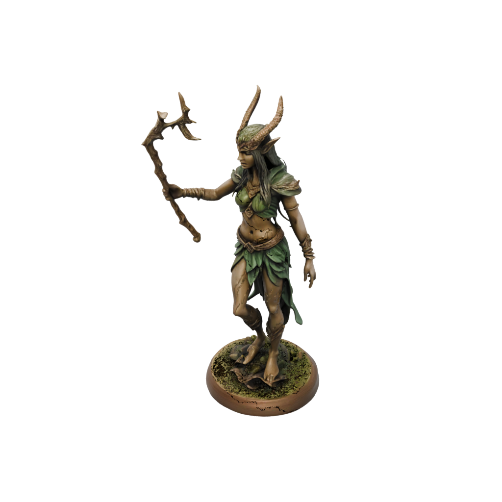 Bronze Wood-Elf Druid