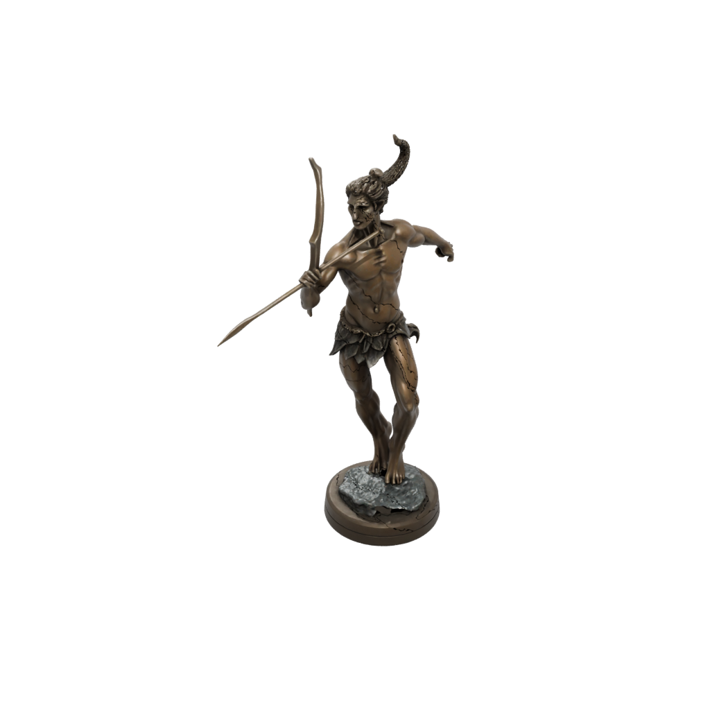 Bronze Centaur Lancer — tabletop minis 3D print model, STL