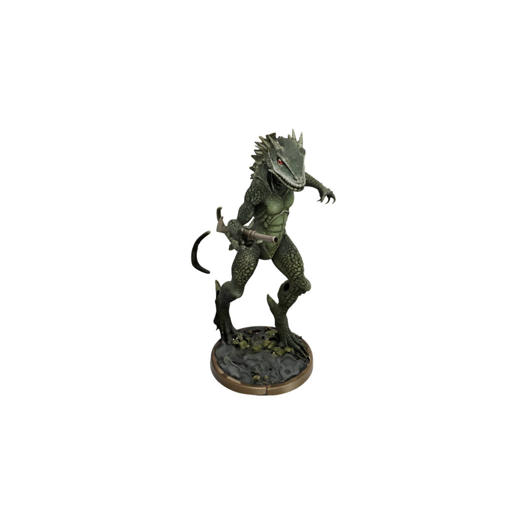 Bronze Lizardfolk Hunter