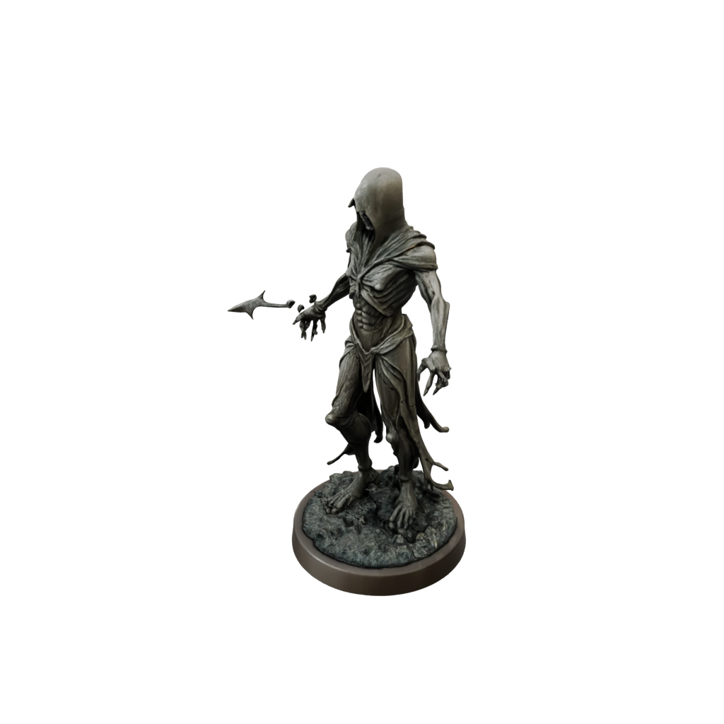 Bronze Wraith Specter — tabletop minis 3D print model, STL