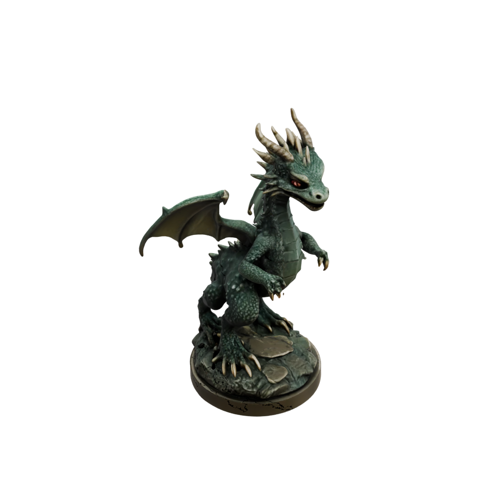 Bronze Young Dragon Wyrmling