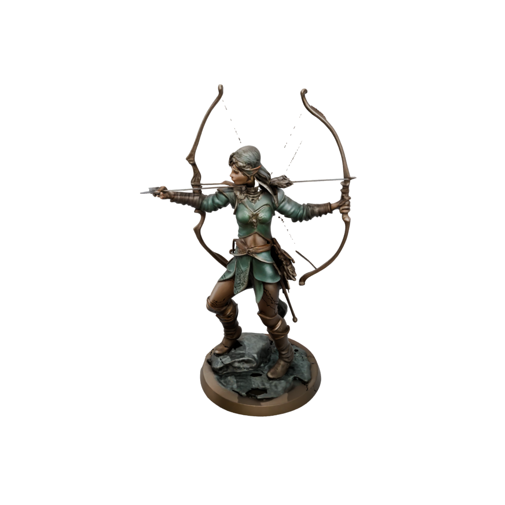 Bronze Elven Ranger Archer
