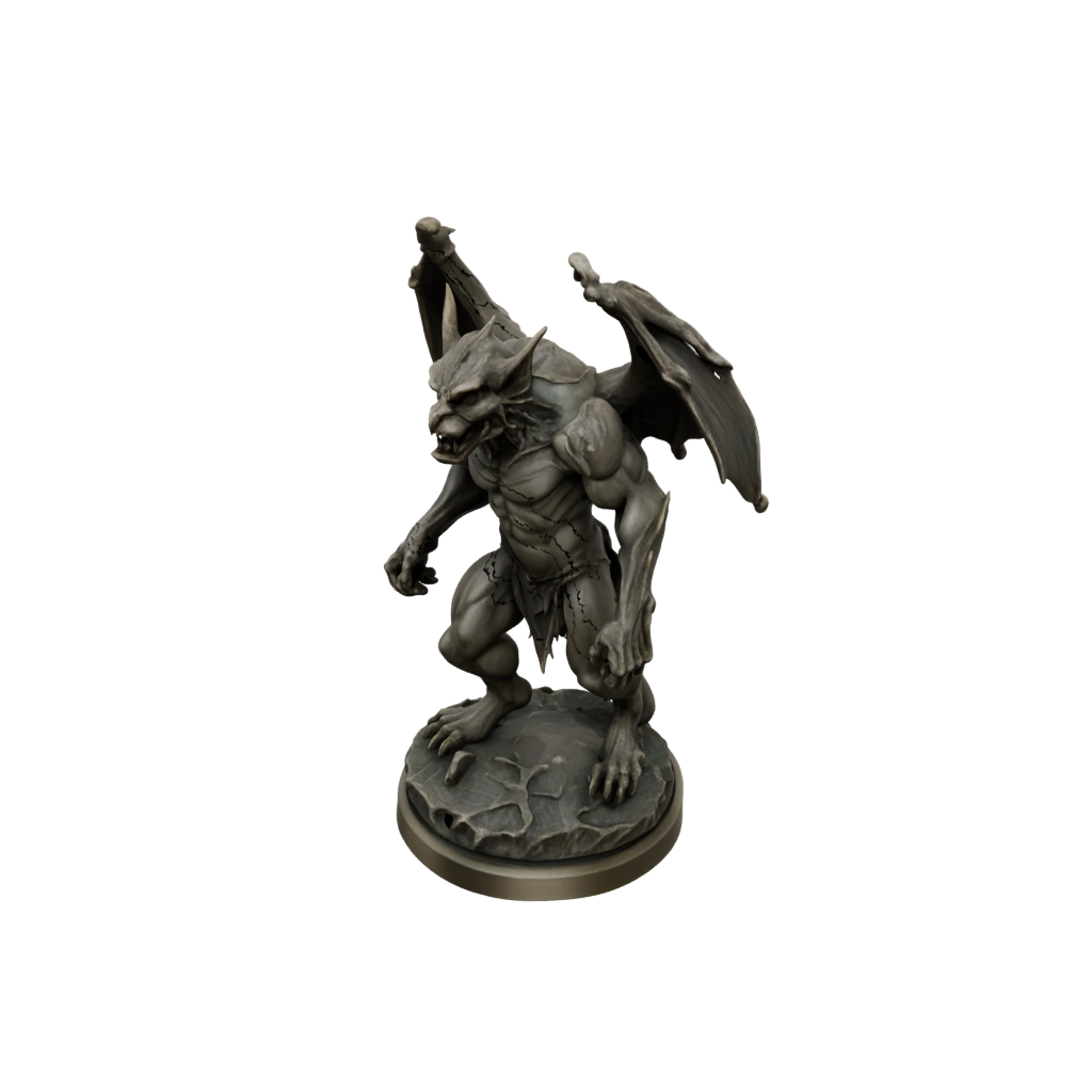 Bronze Gargoyle Sentinel