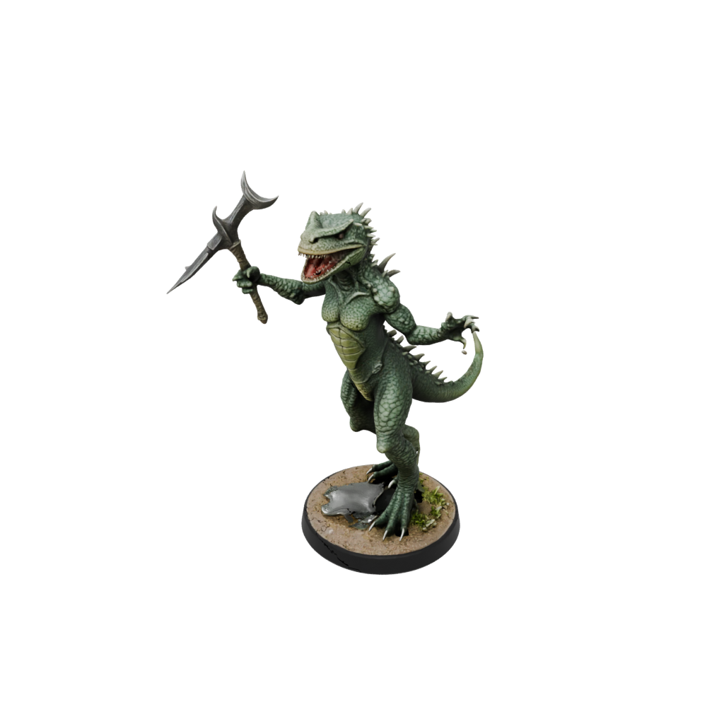Bronze Lizardfolk Hunter