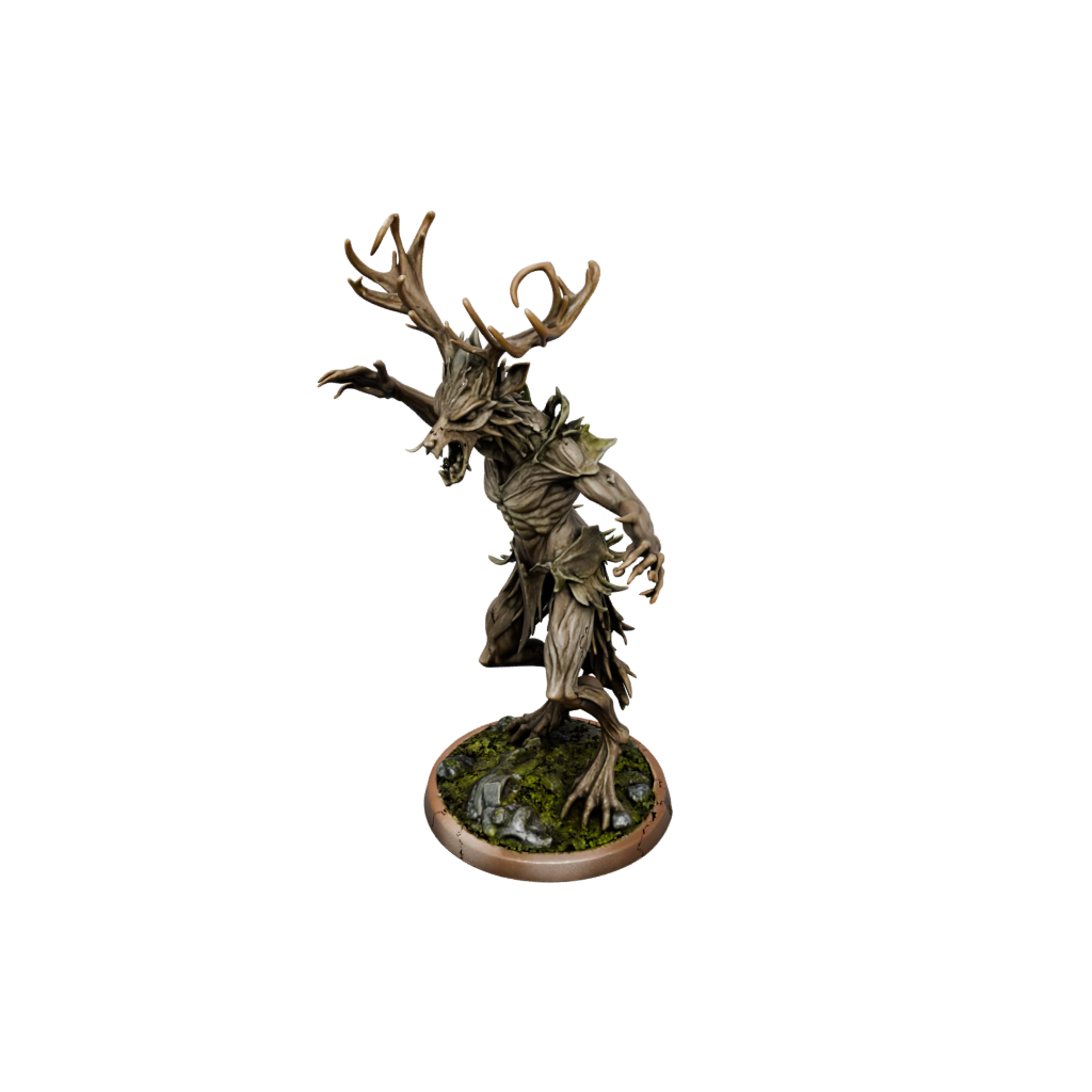 Bronze Treant Guardian — tabletop minis 3D print model, STL