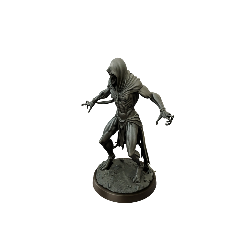 Bronze Wraith Specter — tabletop minis 3D print model, STL