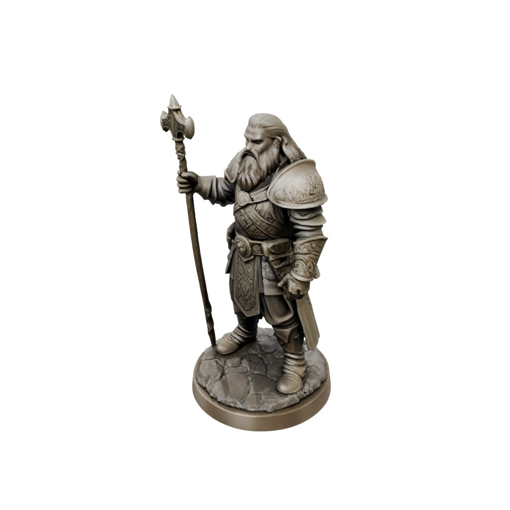 Bronze Dwarven Cleric