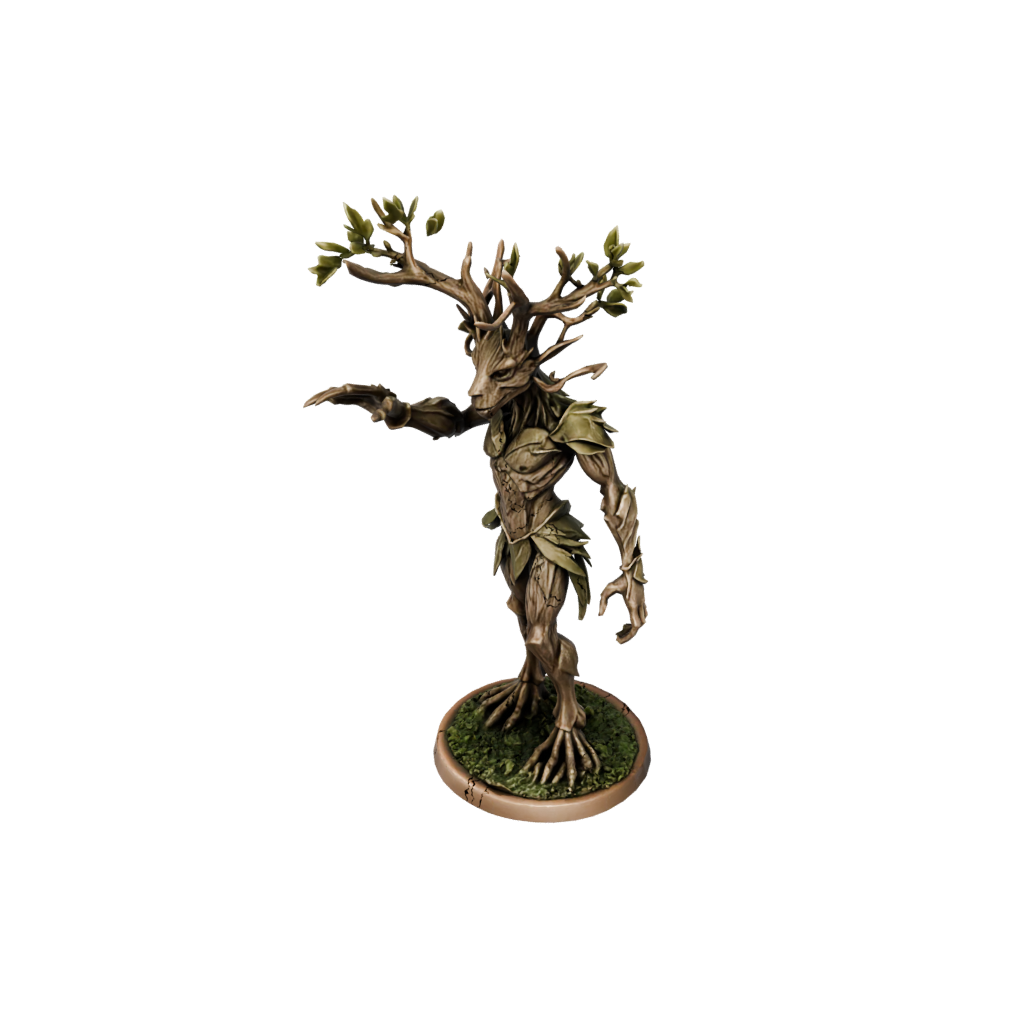 Bronze Treant Guardian — tabletop minis 3D print model, STL