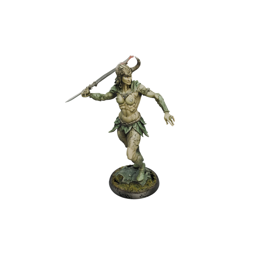 Camo Centaur Lancer — tabletop minis 3D print model, STL