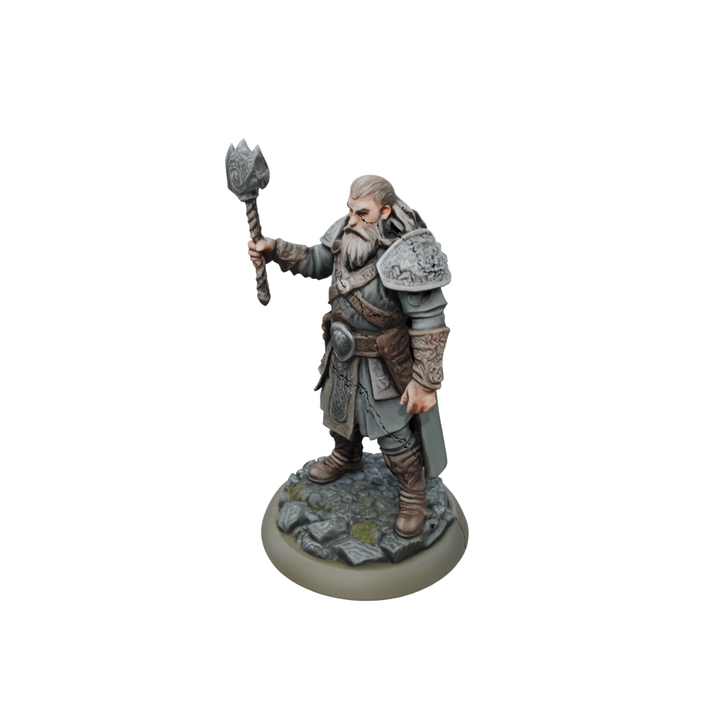 Camo Dwarven Cleric