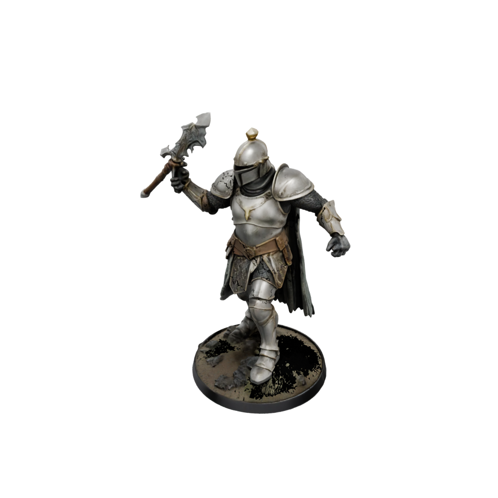 Camo Armored Paladin With War Maul