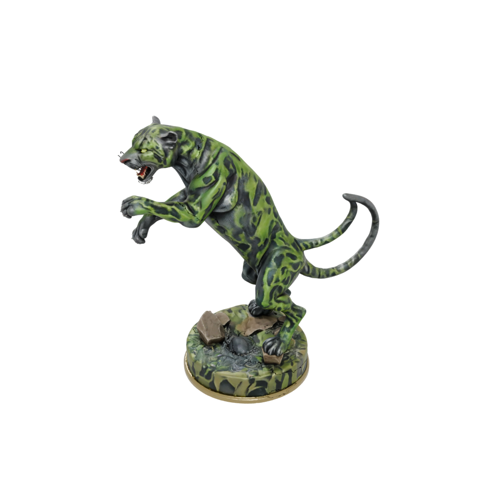 Camo Displacer Panther — tabletop minis 3D print model, STL