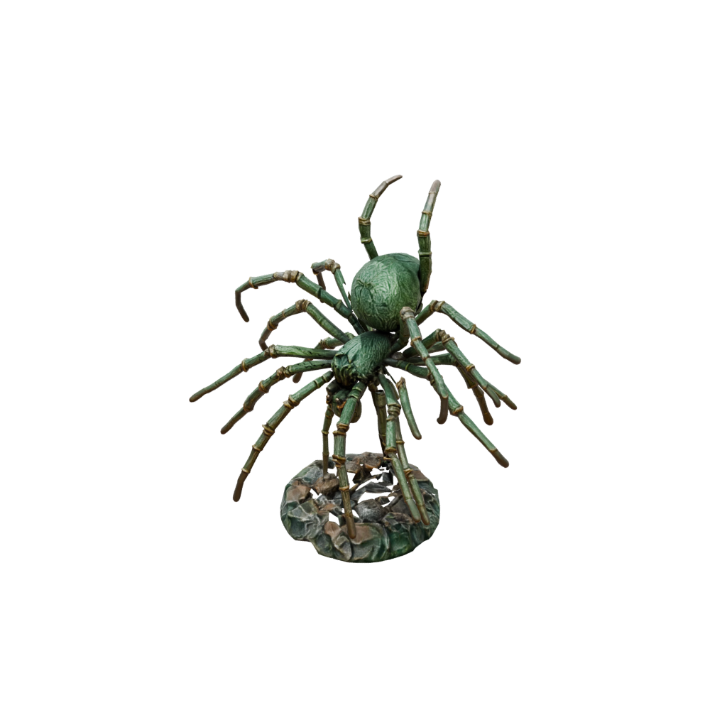Camo Giant Spider — tabletop minis 3D print model, STL