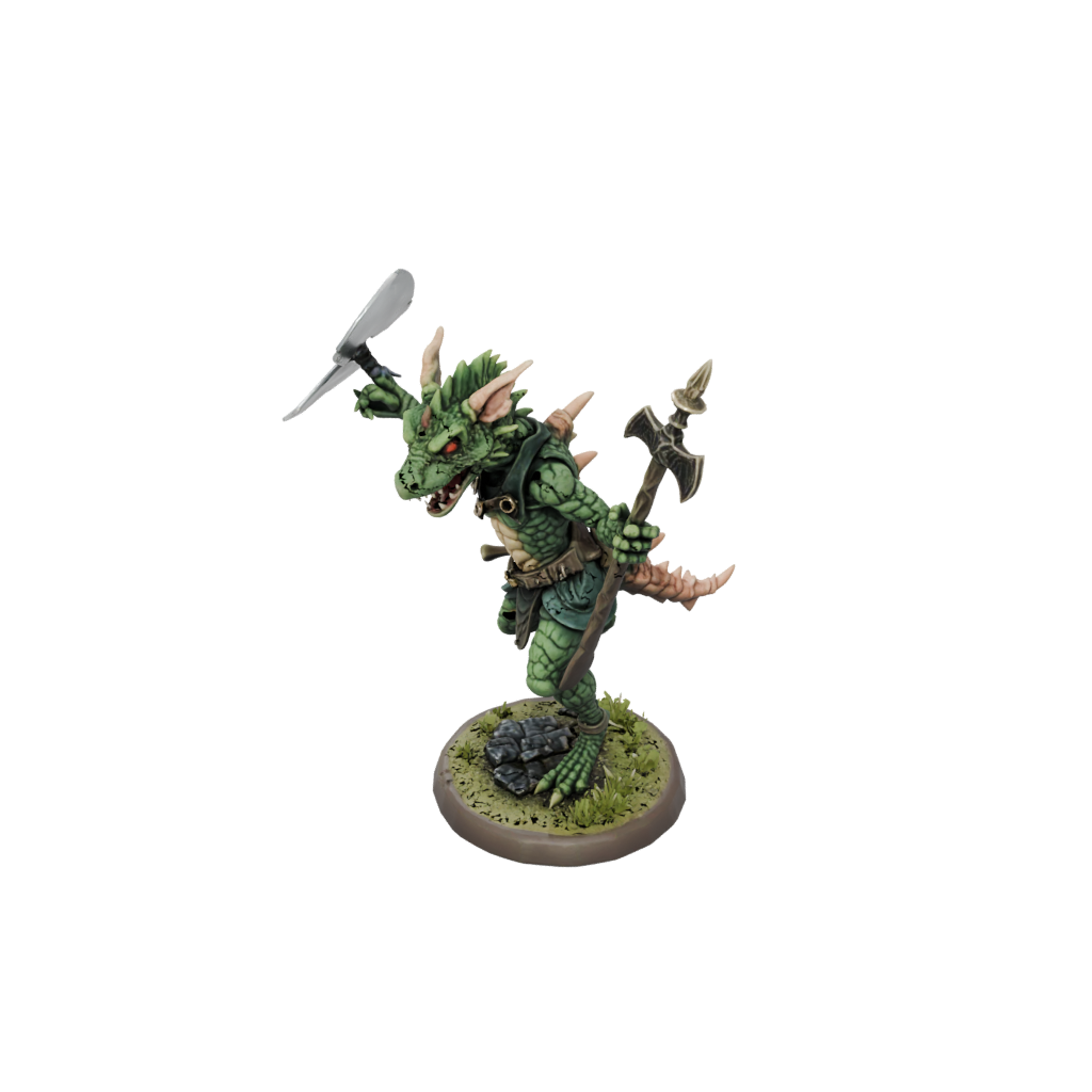 Camo Kobold Trapsmith — tabletop minis 3D print model, STL