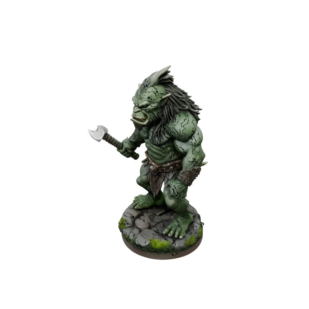 Camo Cave Troll