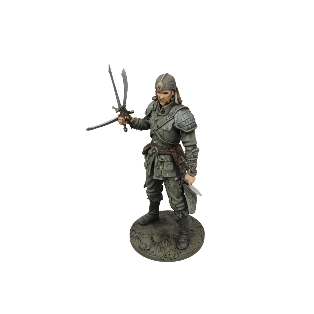 Camo Human Swordmaster