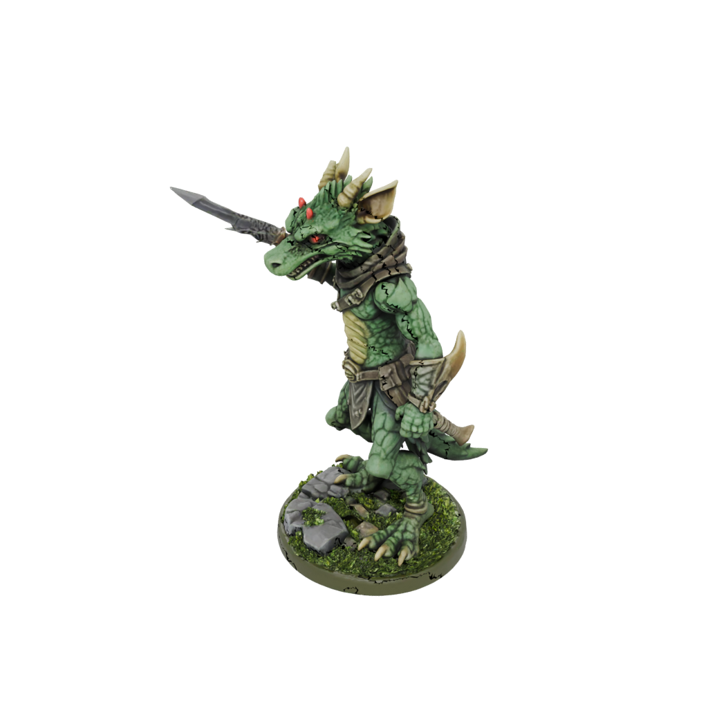 Camo Kobold Trapsmith — tabletop minis 3D print model, STL