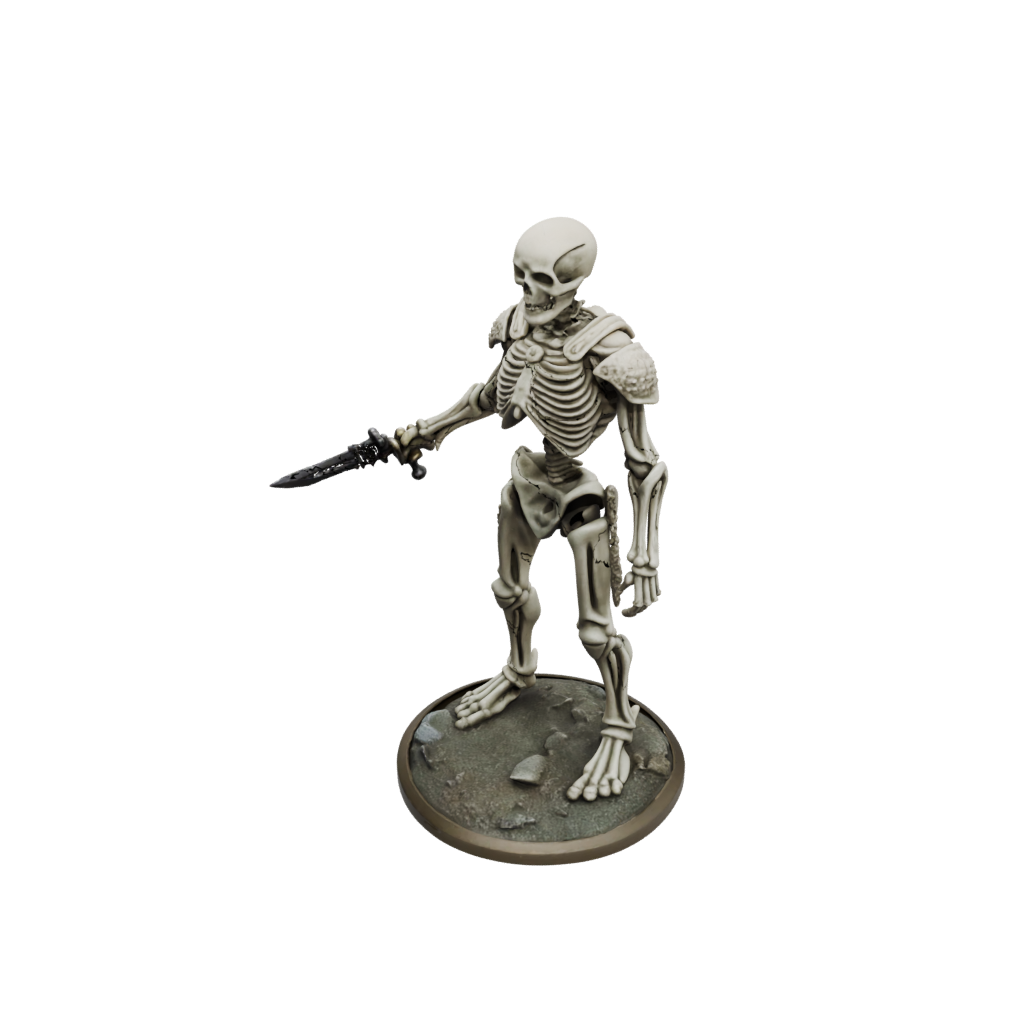 Camo Skeleton Warrior