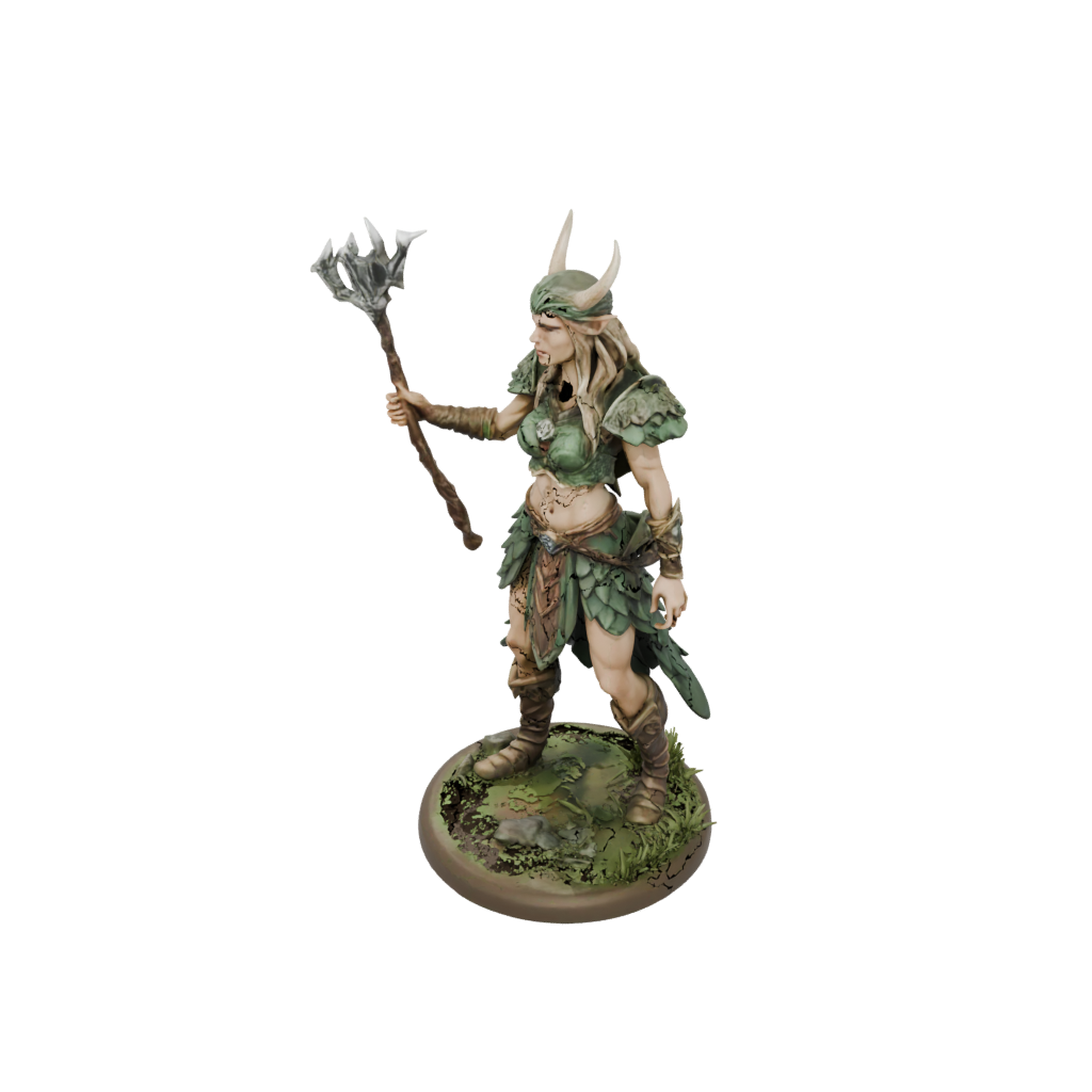 Camo Wood-Elf Druid