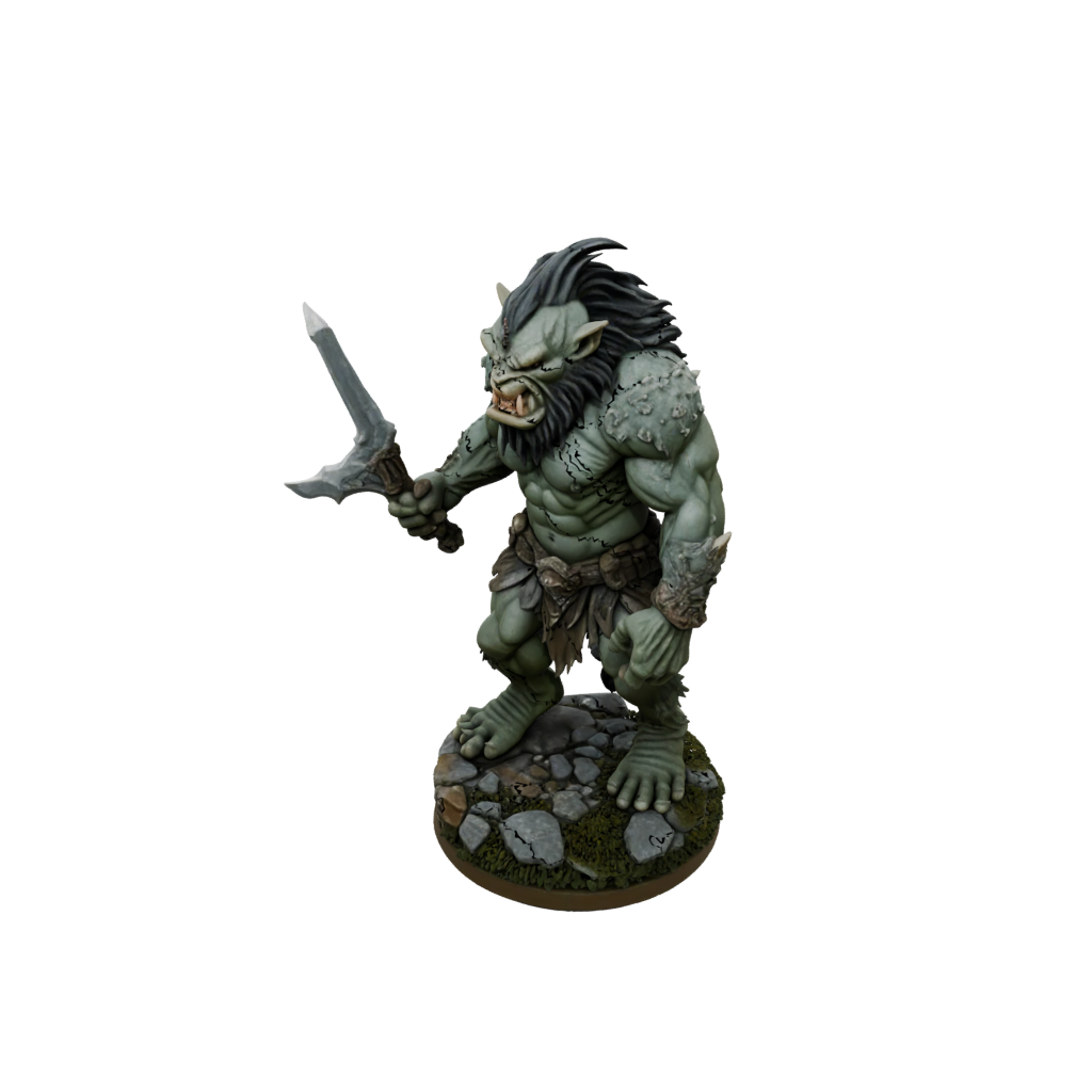 Camo Cave Troll