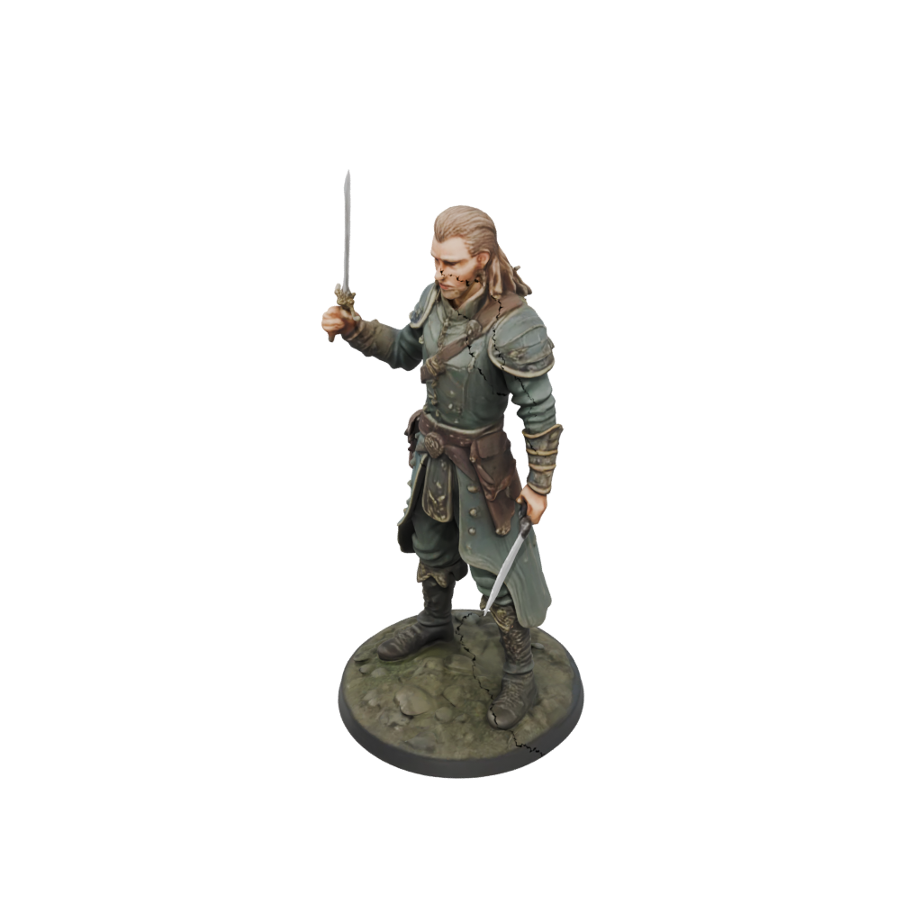 Camo Human Swordmaster