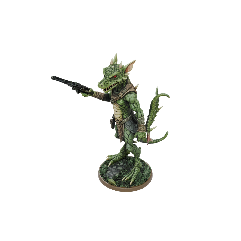 Camo Kobold Trapsmith — tabletop minis 3D print model, STL