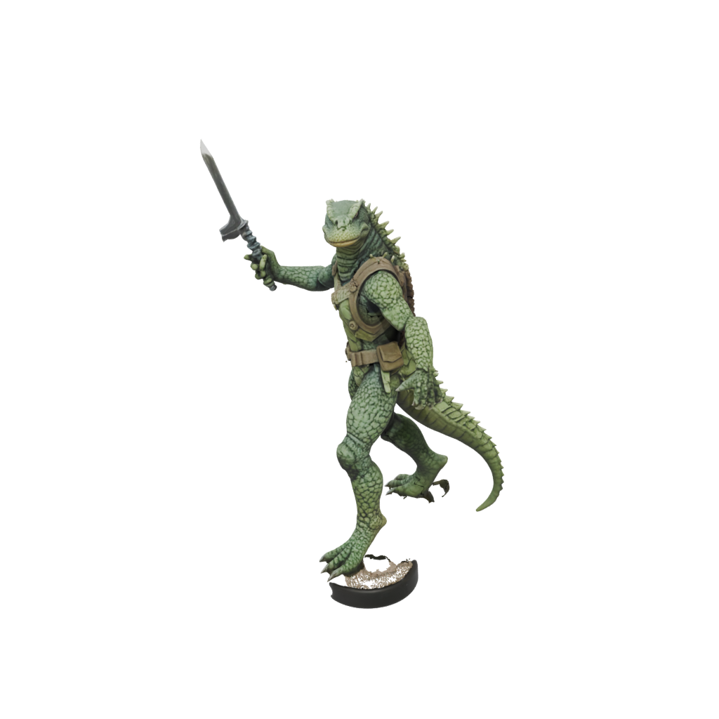 Camo Lizardfolk Hunter