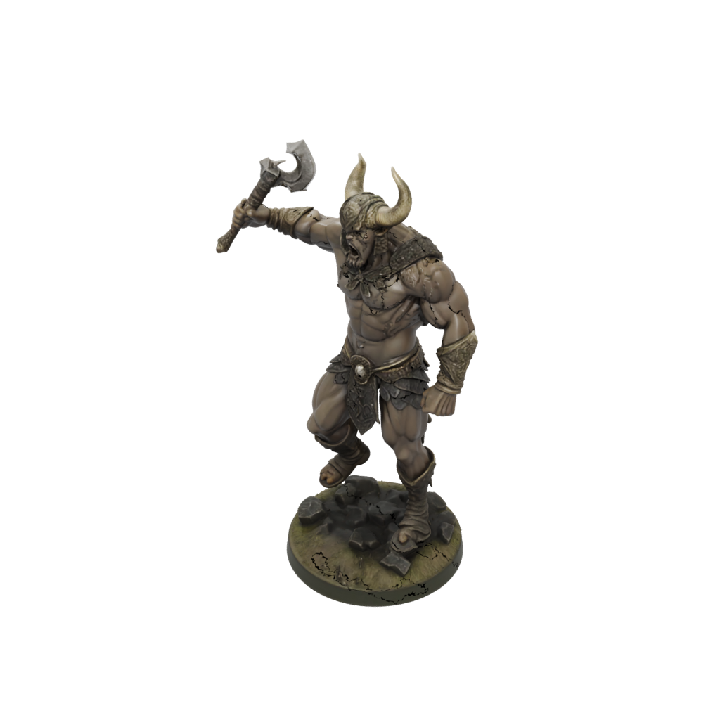 Camo Minotaur Gladiator