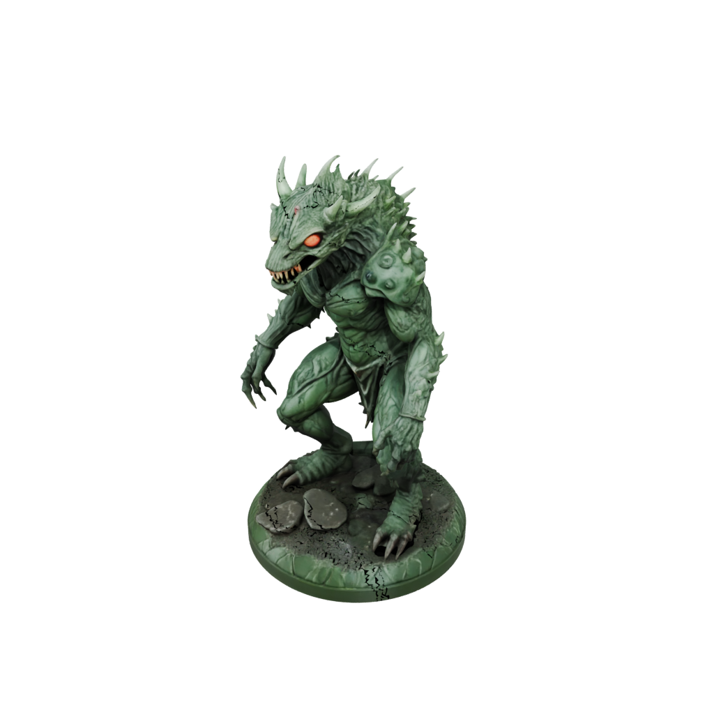 Camo Beholder-Style Floating Eye Tyrant