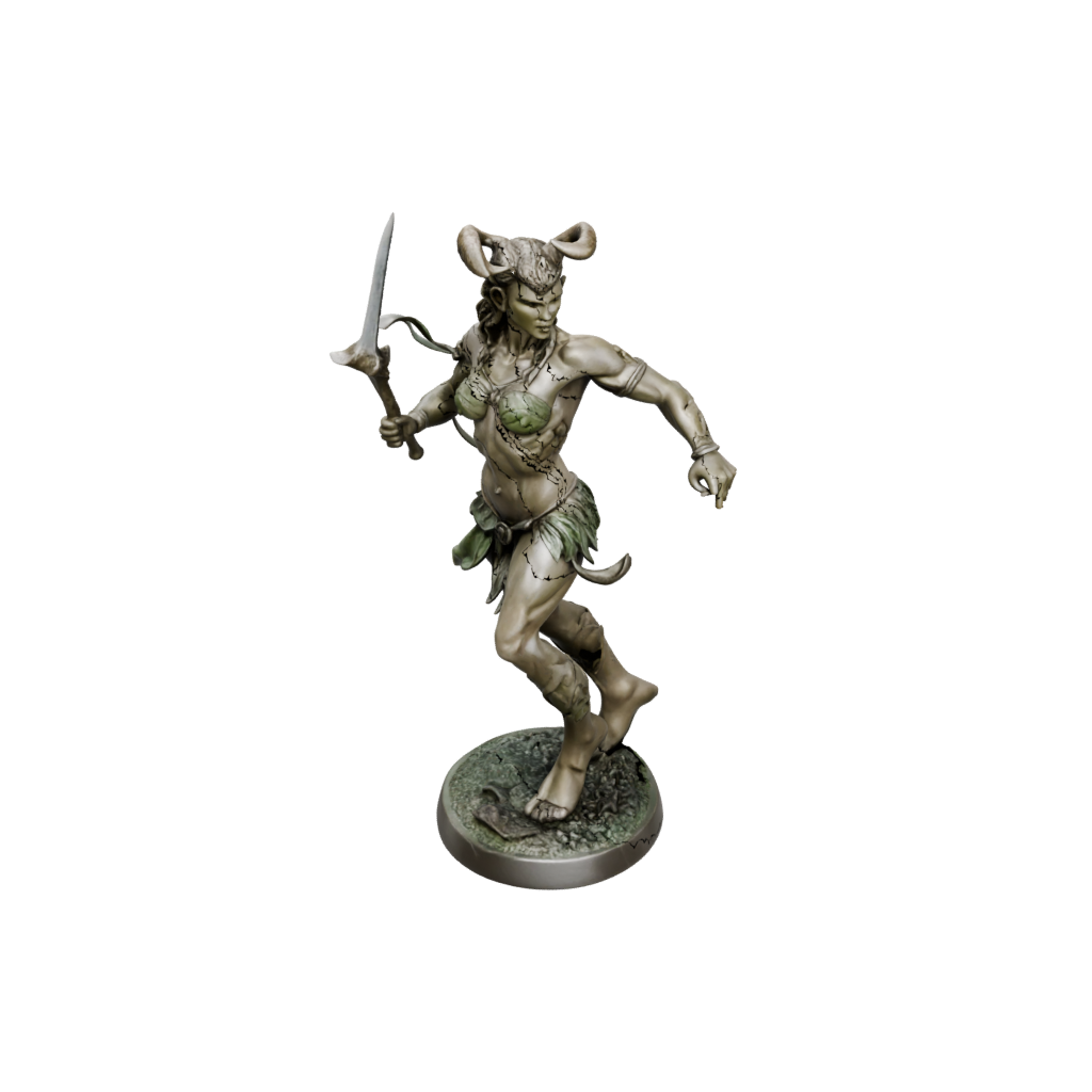 Camo Centaur Lancer — tabletop minis 3D print model, STL