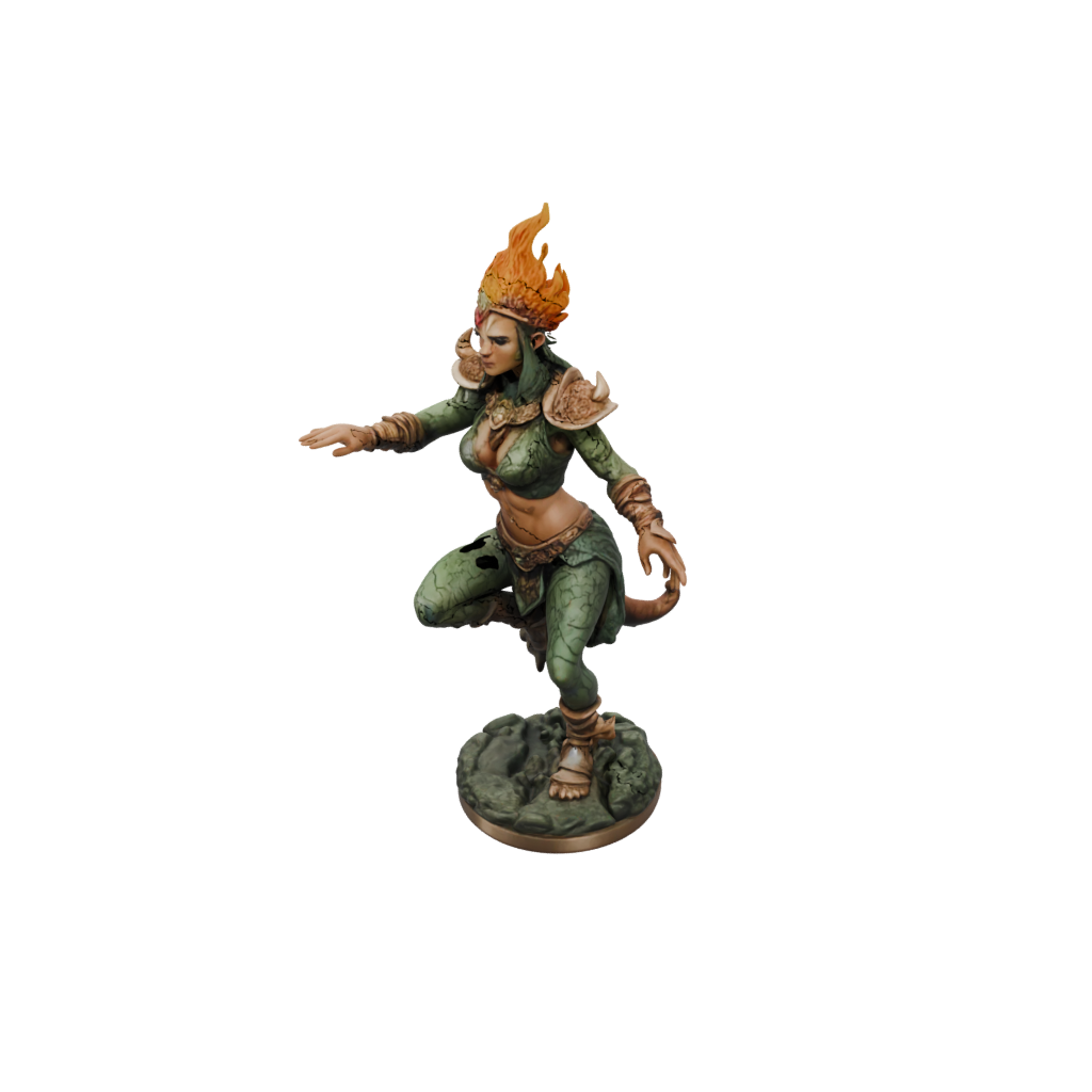 Camo Fire Genie Efreet