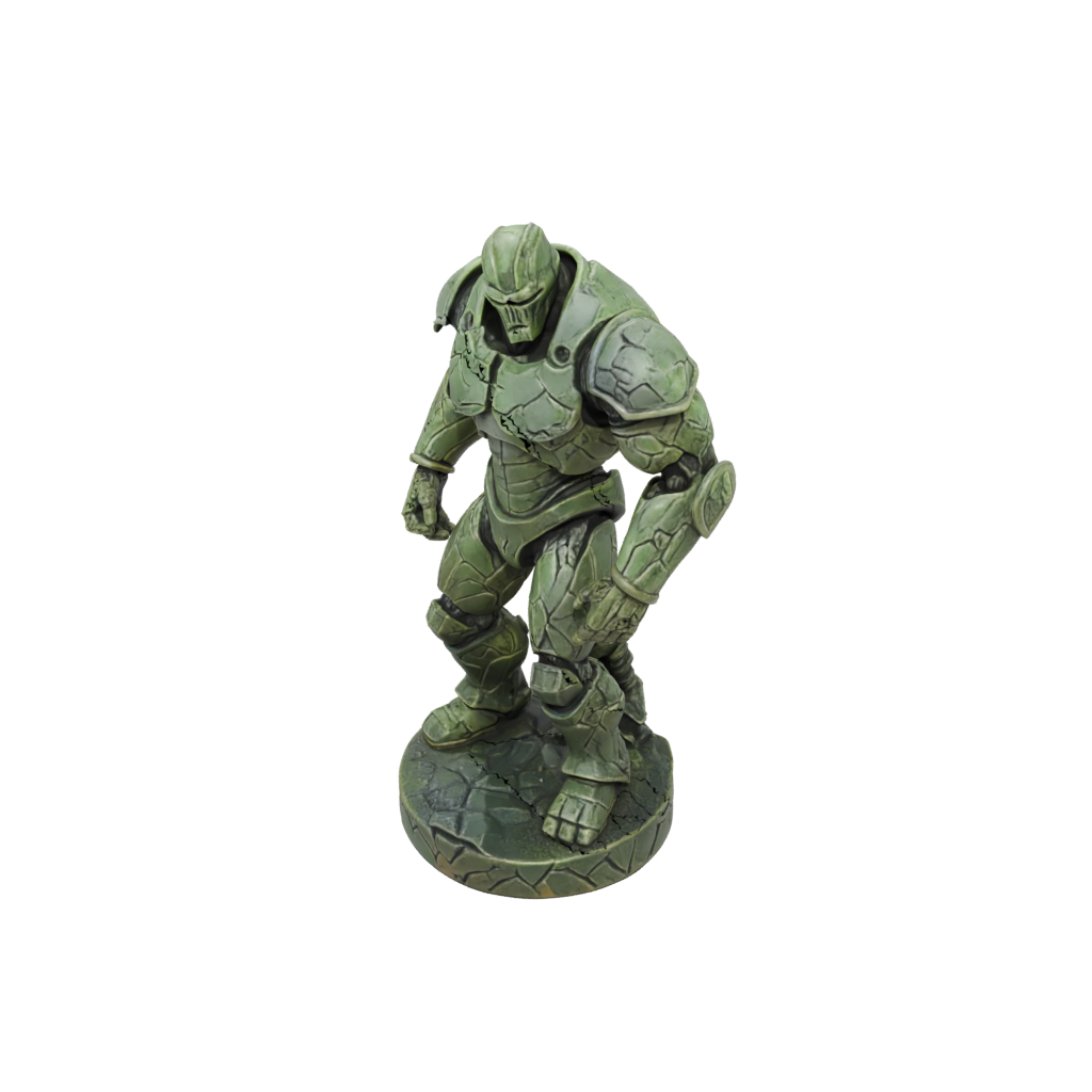 Camo Iron Golem — tabletop minis 3D print model, STL
