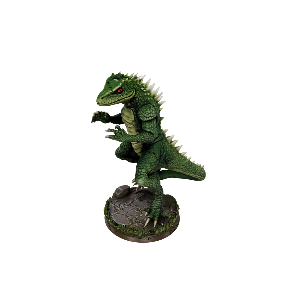 Camo Lizardfolk Hunter