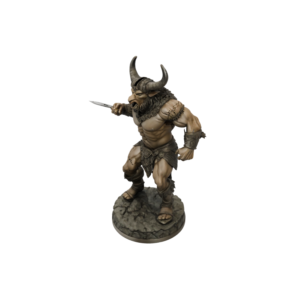 Camo Minotaur Gladiator